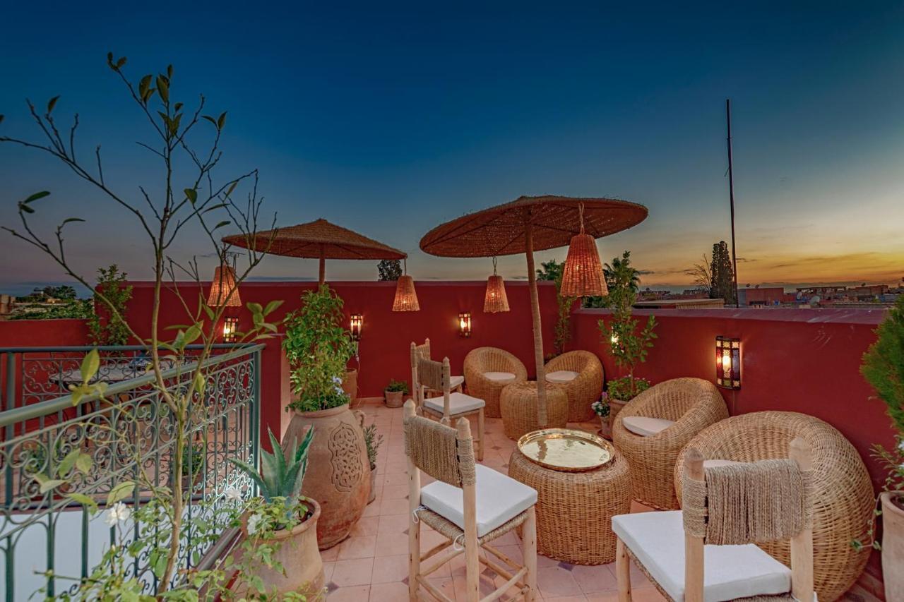 Riad Dar El Arsa Rooftop & Jacuzzi Marrakesch Exterior foto