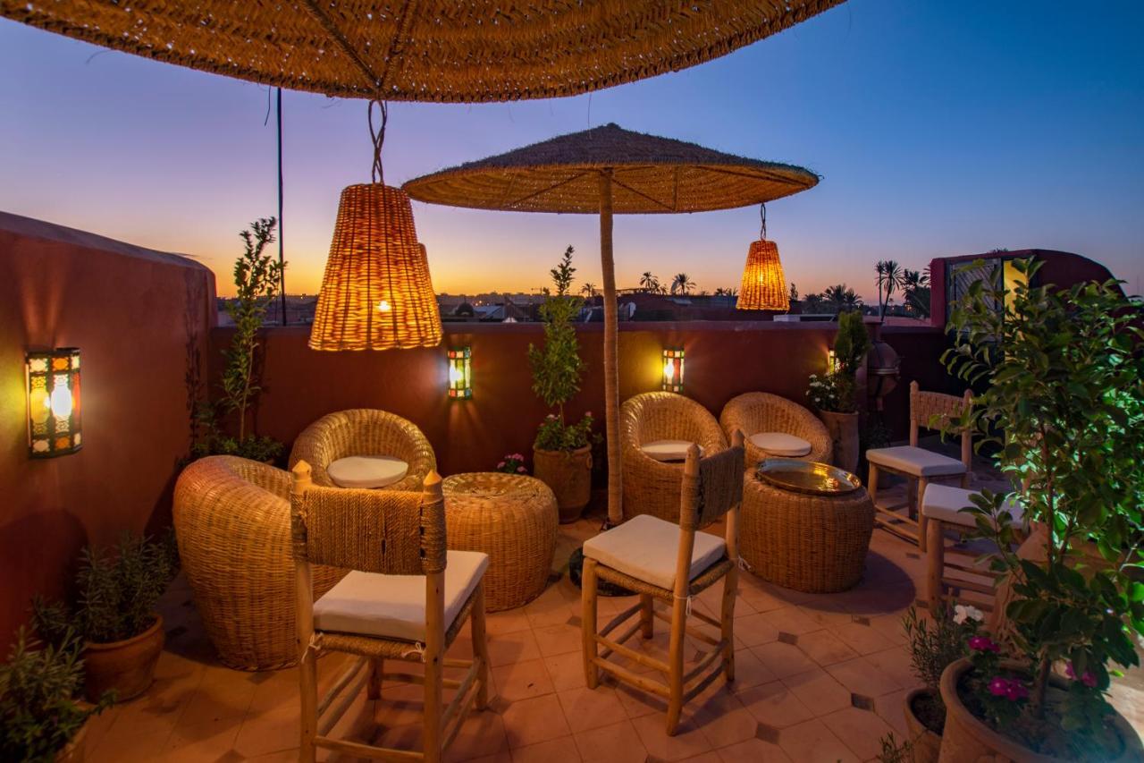 Riad Dar El Arsa Rooftop & Jacuzzi Marrakesch Exterior foto